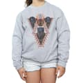 Miniatyrbillede 3 af 5: Marvel Girls Black Panther Tribal Heads Sweatshirt