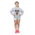 Miniatyrbillede 4 af 5: Marvel Girls Black Panther Tribal Heads Sweatshirt