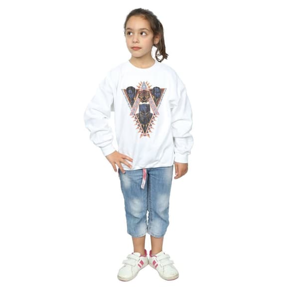 Marvel Girls Black Panther Tribal Heads Sweatshirt