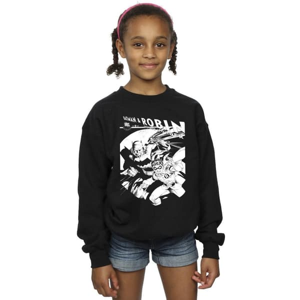 DC Comics Girls Batman And Boy Wonder Sweatshirt