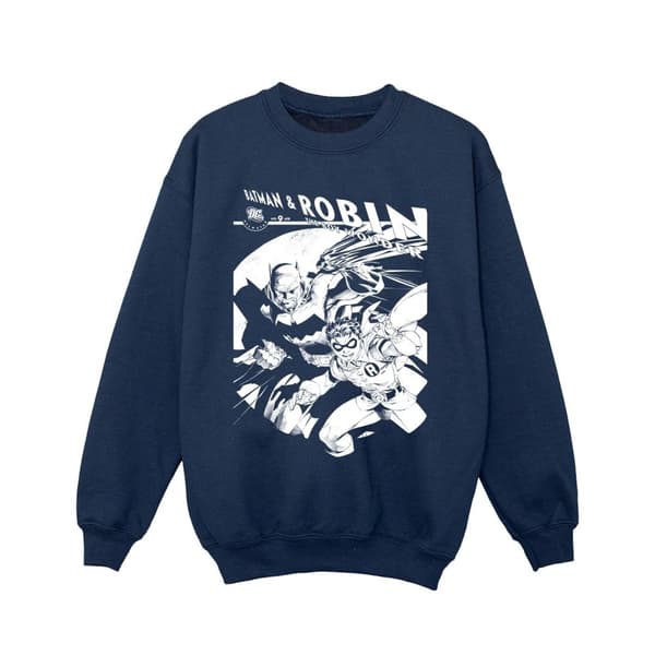 DC Comics Girls Batman And Boy Wonder Sweatshirt