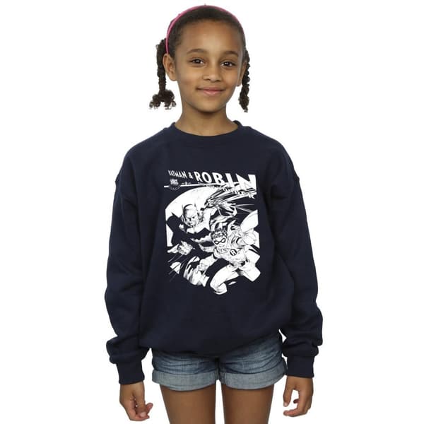 DC Comics Girls Batman And Boy Wonder Sweatshirt