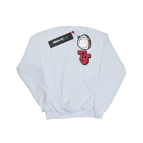Tom And Jerry Mens Collegiate Logo Sweatshirt