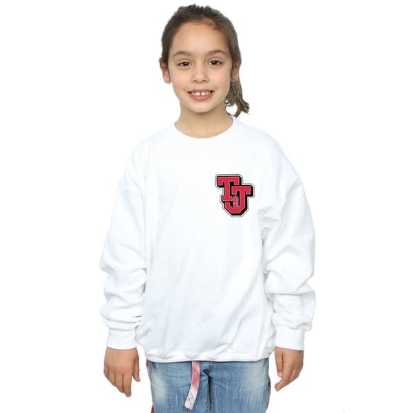 Tom And Jerry Collegiate-logotyp-tröja för flickor