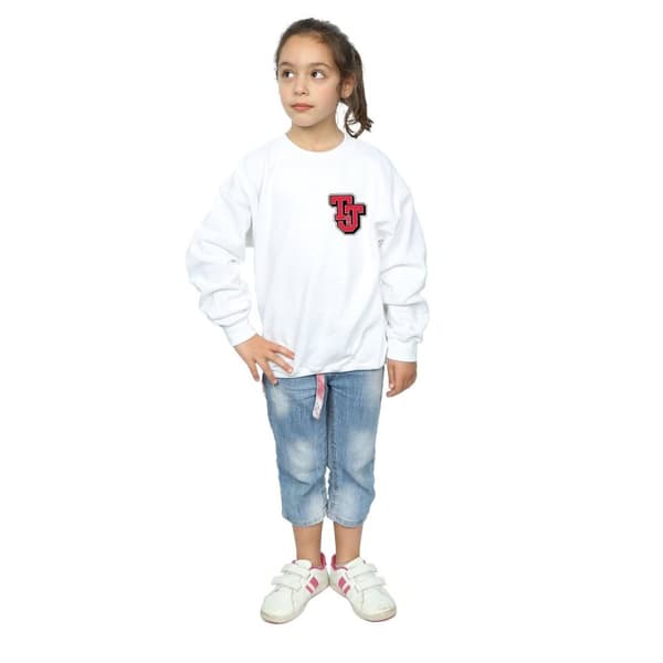 Tom And Jerry Collegiate-logotyp-tröja för flickor