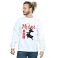 Miniatyrbild 2 av 3: Disney Mens Mulan Movie Warrior Silhouette Sweatshirt