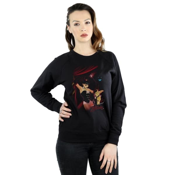 DC Comics Womens/Ladies Zatanna Bombshell Cover Sweatshirt