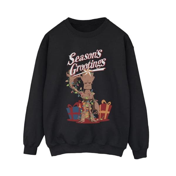 Marvel Dam/Tjej Marvel Comics Groot Season´s Grootings Sweatshirt