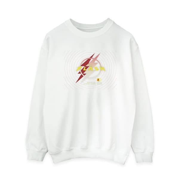 DC Comics Dam/Tjej The Flash Lightning Logo Sweatshirt