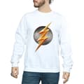Miniatyrbilde 3 av 5: DC Comics Mens Justice League Movie Flash Emblem Sweatshirt
