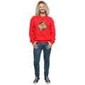 Miniatyrbilde 4 av 5: DC Comics Mens Justice League Movie Flash Emblem Sweatshirt