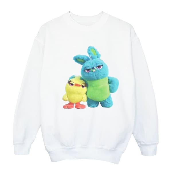 Disney Womens/Ladies Toy Story 4 Ducky And Bunny Sweatshirt