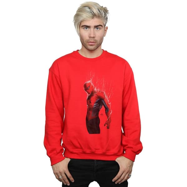 Marvel Spider-Man Web Wrap Sweatshirt för herrar