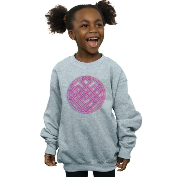 Marvel Shang-Chi And The Legend Of The Ten Rings Neon Icon Sweatshirt för flickor
