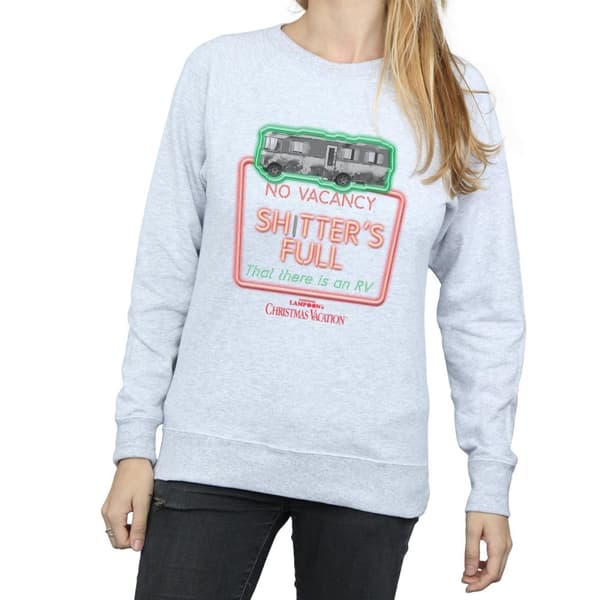 National Lampoon´s Christmas Vacation Gråskalig tröja utan lediga jobb för kvinnor/damer
