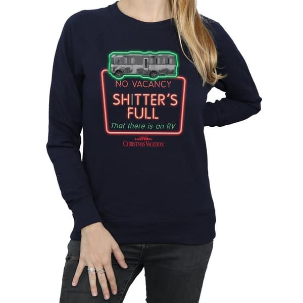 National Lampoon´s Christmas Vacation Gråskalig tröja utan lediga jobb för kvinnor/damer