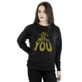 Miniatyrbild 2 av 4: Star Wars Dam/kvinnor May The Force Be With You - Sweatshirt