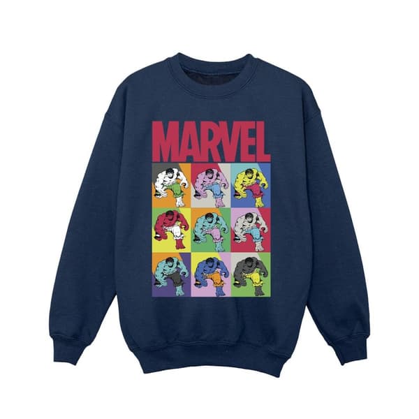 Marvel Girls Hulk Pop Art Sweatshirt