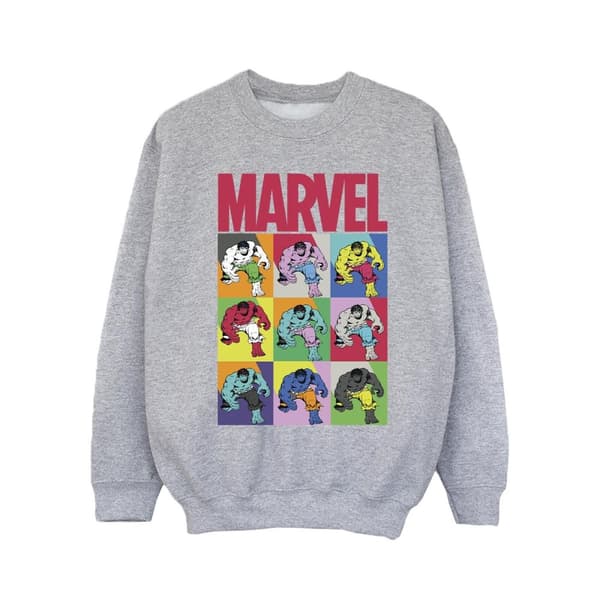 Marvel Girls Hulk Pop Art Sweatshirt