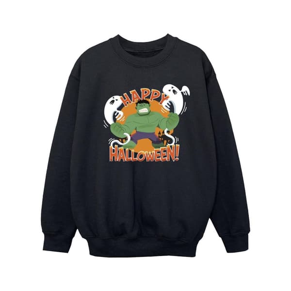 Marvel Girls Hulk Happy Halloween Sweatshirt