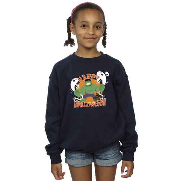 Marvel Girls Hulk Happy Halloween Sweatshirt