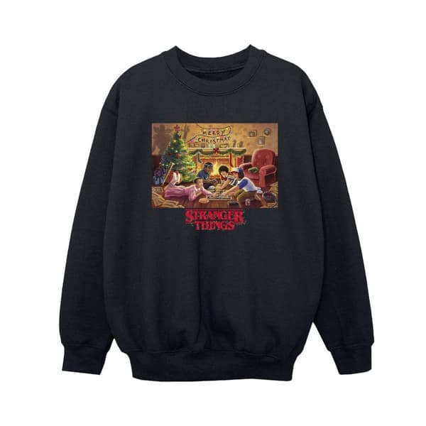 Netflix Boys Stranger Things Christmas Gathering Sweatshirt