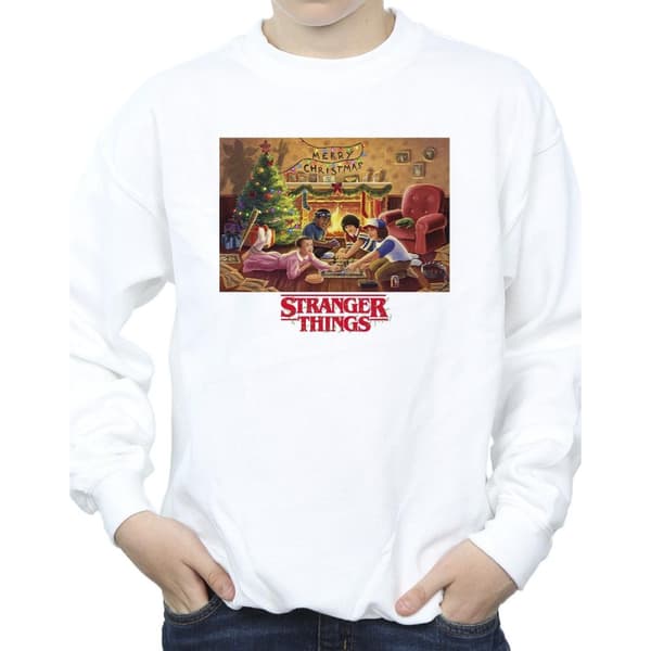 Netflix Boys Stranger Things Christmas Gathering Sweatshirt