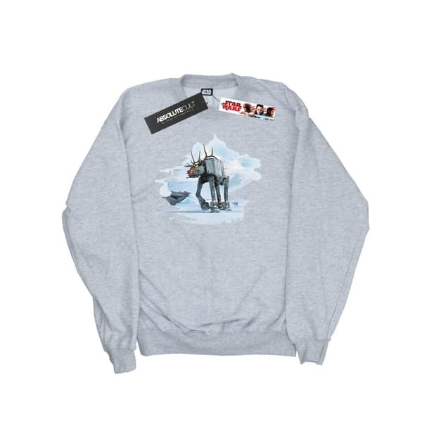 Star Wars Boys Christmas AT-AT Reindeer Sweatshirt