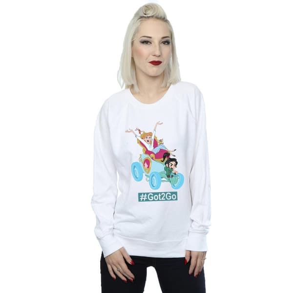 Disney Wreck It Ralph - Cinderella och Vanellope - Sweatshirt - dam/dam