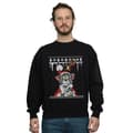 Miniatyrbillede 2 af 5: Tom And Jerry Mens Christmas Fair Isle Sweatshirt