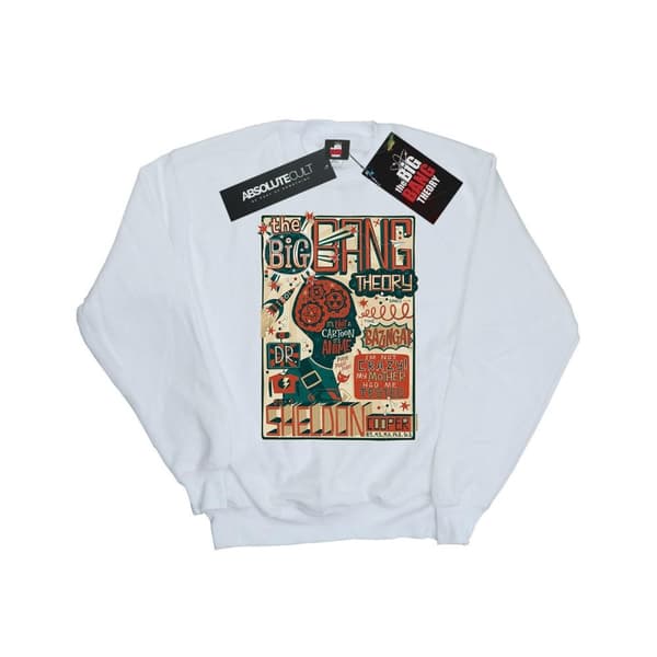 Big Bang Theory Boys Infographic Poster Sweatshirt