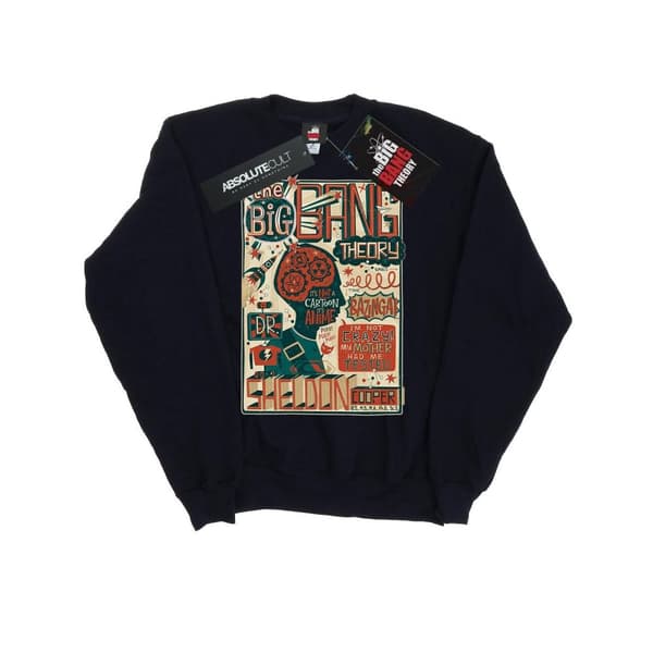 Big Bang Theory Boys Infographic Poster Sweatshirt