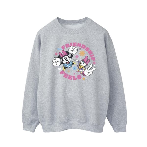 Disney Mens Minnie Mouse Daisy Friendship Sweatshirt