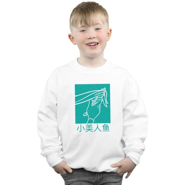 Disney Princess Pojkar Ariel Den lilla sjöjungfrun Hårstrån Sweatshirt