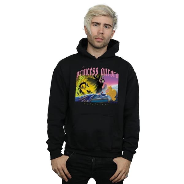 Disney Mens Sleeping Beauty And Maleficent Hoodie