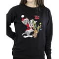 Miniatyrbild 3 av 4: Tom & Jerry Sweatshirt med julrenar för kvinnor/damer