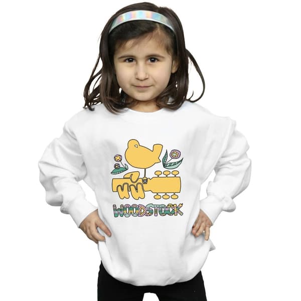 Woodstock Girls Bird Aztec Pattern Sweatshirt