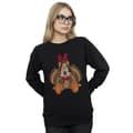 Miniatyrbild 2 av 3: Disney Dam/kvinnor Minnie Mouse Thanksgiving Turkey Kostym Sweatshirt