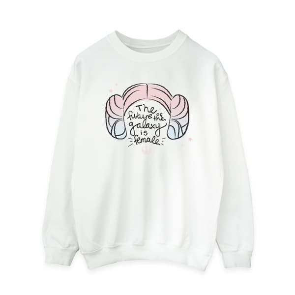 Star Wars Womens/Ladies Princess Leia Future Of The Galaxy Sweatshirt