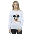 Miniatyrbild 2 av 3: Disney Dam/Tjej Musse Pigg Jolly Christmas Glasögon Sweatshirt
