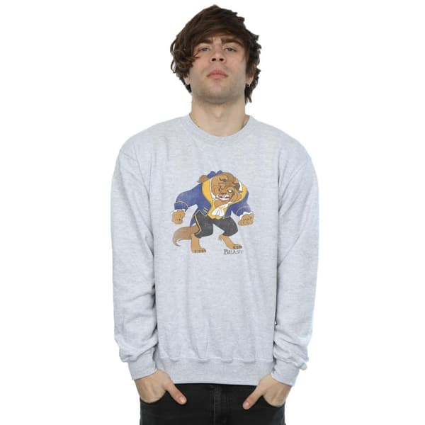 Disney Mens Classic Beast Sweatshirt