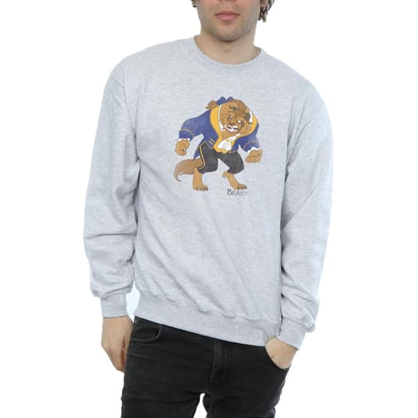 Disney Mens Classic Beast Sweatshirt