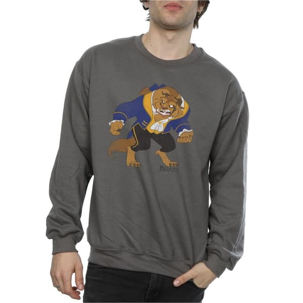 Disney Mens Classic Beast Sweatshirt