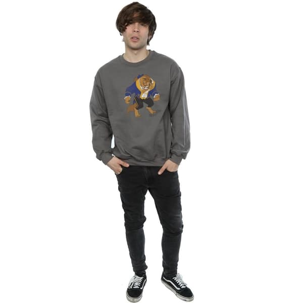 Disney Mens Classic Beast Sweatshirt