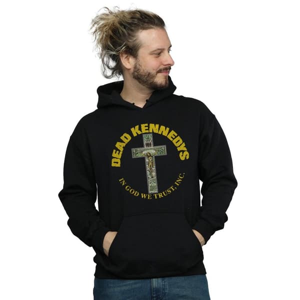 Dead Kennedys Mens In God We Trust Hoodie