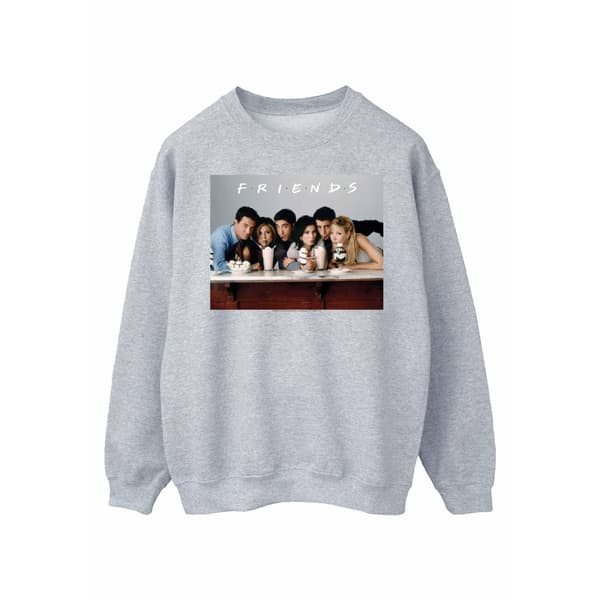Friends Sweatshirt med gruppfoto av milkshakes för damer/kvinnor