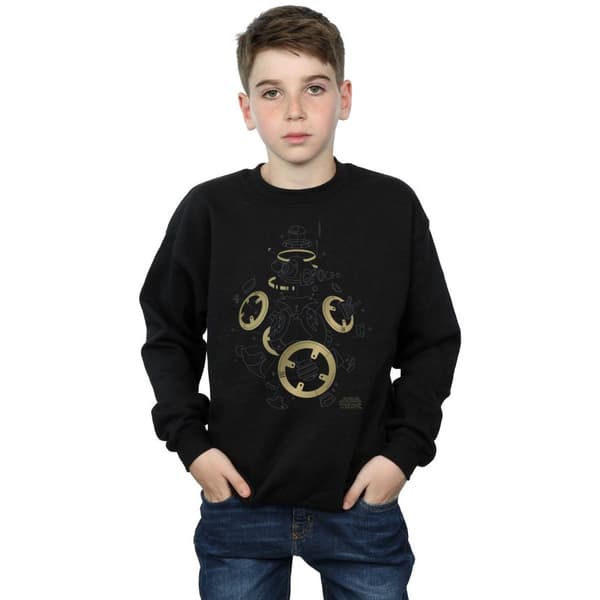 Star Wars Boys The Last Jedi BB-8 Deconstructed Sweatshirt