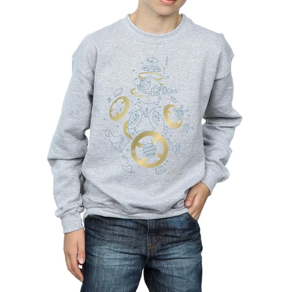 Star Wars Boys The Last Jedi BB-8 Deconstructed Sweatshirt