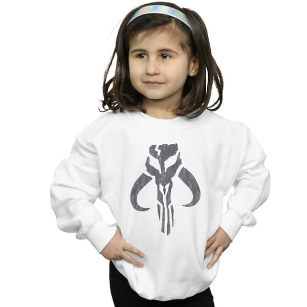 Star Wars Girls The Mandalorian Banther Skull Sweatshirt