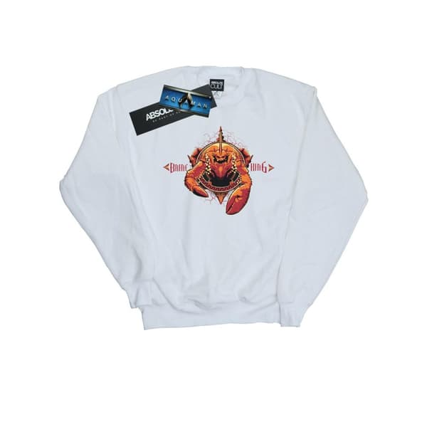 DC Comics Mens Aquaman Brine King Sweatshirt